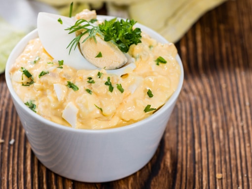 Leichter Eiersalat