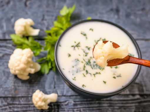 Orangen-Blumenkohl-Suppe